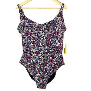 Summersalt The Marina One Piece Swim Suit Women’s Size 12 Multicolor Floral New
